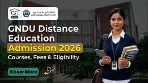 GNDU Admission 2026