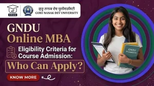 GNDU Online MBA