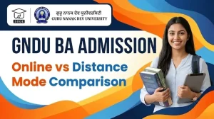 GNDU BA Admission 2026